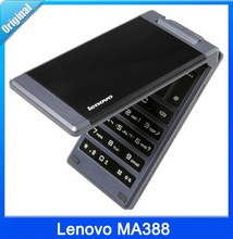 Original Lenovo MA388 GSM Cell Phone 3.5 inch 480×320 FM MP3 Dual SIM Card Dual Standby 0.3MP Camera Bluetooth Best For Old Man