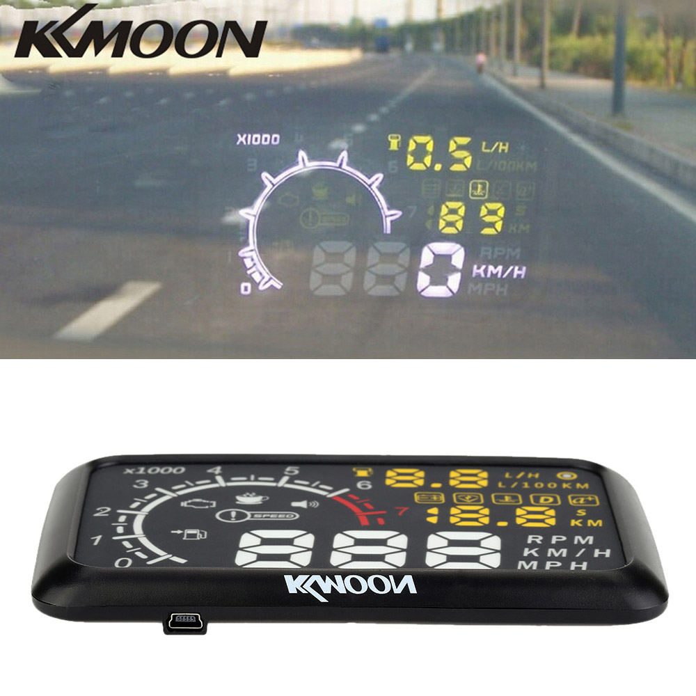 Kkmoon 5.5 '' X3  HUD    /       OBD2     Bluetooth   