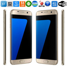 2016 New Arrival S7 Phone for Samsung Galaxy S 7 Unlocked Mobile Phone Octa Core MTK6592