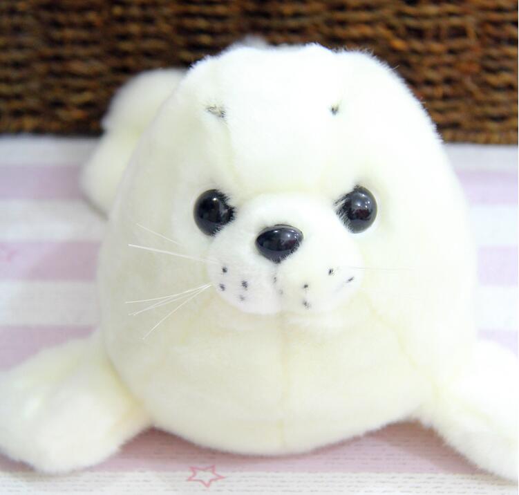 white seal toy