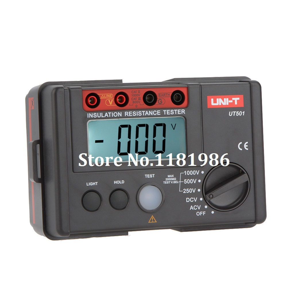 Купить UNI-t ut501 megger lcd цифровой многофункциональный Тестер ...