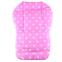 Baby thickness colorful stroller cushion child cart seat cushion cotton rainbow general cotton thick mat Top