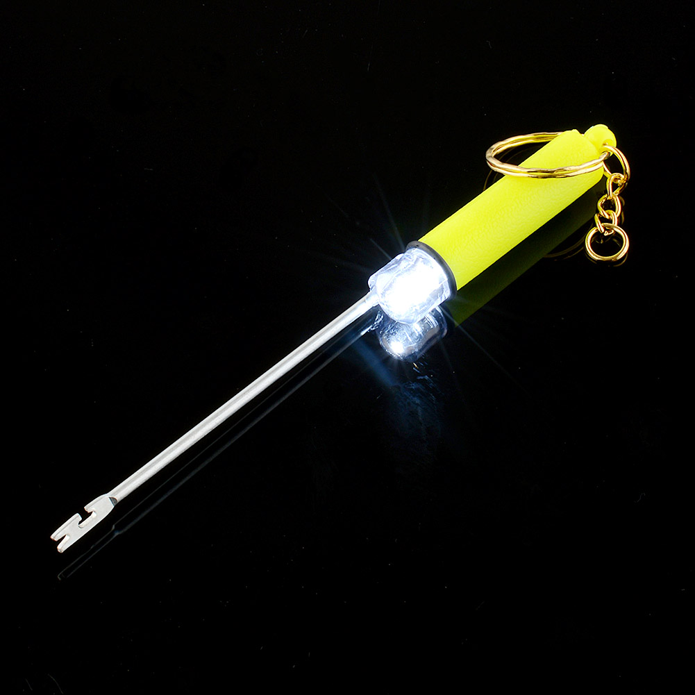 Hook Detacher Remover Extractor Device with LED Light Fishing Handle Tackle Kits Accessory Outdoor Sports New