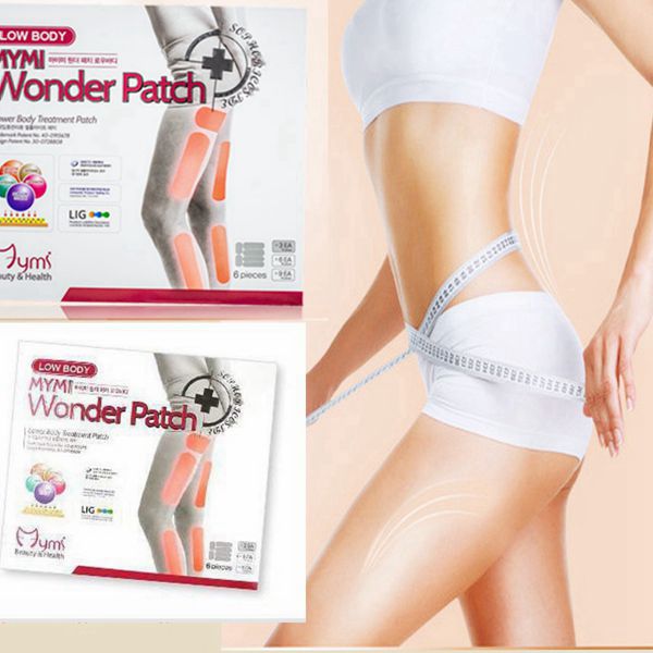 MYMI Wonder Slim Patch Legs Arm Slimming Products Lose Weight Stick Burn Fat Feet Care Anti