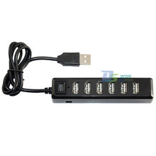 7 Port USB 2.0 Hub High Speed Adapter for Tablet PC Smartphone Laptop Macbook