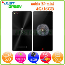 Original ZTE Nubia Z9 Mini 4G LTE Cell Phone Snapdragon 615 Octa Core 5″ 1920×1080 FHD 2G RAM 16G ROM Dual SIM OTG Android 5.0