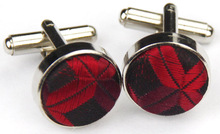 SNT0027 Men s Fashional Wedding Groom Red Striped Tie Hanky Cufflinks Necktie Set Silk necktie Free