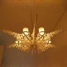 Modern Dinning Room Pendant Lights Lighting Angel Wings Lamp Fixtures Restaurant Coffee Luxury Hanglamp LED G9 Pendente Lamparas