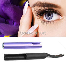 New Portable Heated Eyelash Curler Professional Eye Lashes Pen Style Electric Foldable Heated Eyelash Curler Fashion
