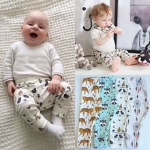 2016 spring newborn baby pants animal cartoon Baby boy pants harem pants infant baby girl Pants For Toddler