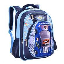 Orthopedics schoolbags 3D car children school bags high quality Cartoon backpack large capacity Travel Backpack for unisex