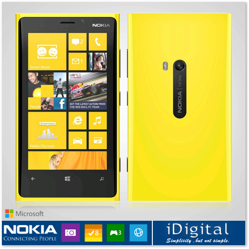  Nokia 920,  Lumia   4,5 '' IPS 1280 * 768px  -  1,5  32   8.7 mp GPS wi-fi 3 G