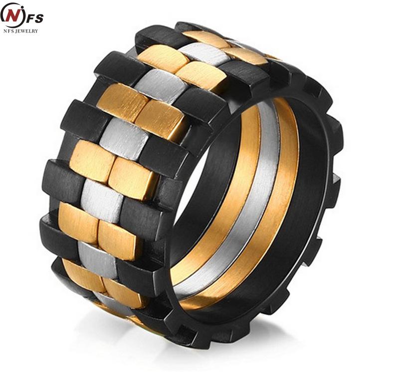 Online Buy Wholesale mens gear ring from China mens gear ring