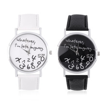Whatever I Am Late Anyway Wrist Watches Gifts Dressing Wristwatches Gift Wholesale