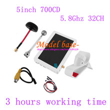 Hawkeye Little Pilot AIO 5 Inch HD high bright snow monitor built-in 5.8G receiver for QAV 250 DJI FPV quadcopter