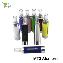 E cig atomizers mt3 clearomizer e-cigarette ego atomizer electronic cigarette atomizer no wick cartomizer vaporiver TA002