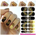 Fashion Nails Art Sticker Colored Bright Crystal Design Nail Sticker Manicure Decor Tools Nail Wraps Decals