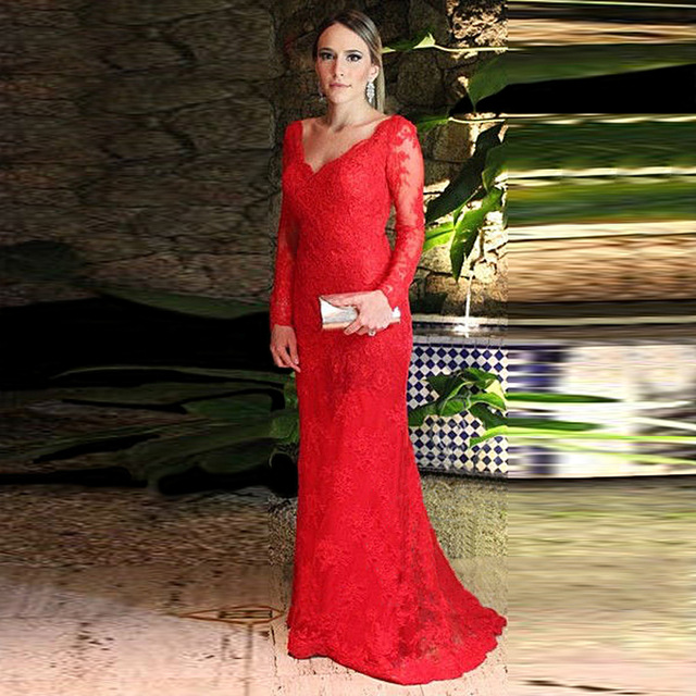 vestidos largos 2016 de noche