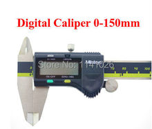 Mitutoyocaliperดิจิตอล0- 150mm500-196, ตัวชี้วัดการแปลงที่มีความแม่นยำ0.01built- inสองแบตเตอรี่(China (Mainland))