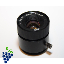 16mm Iris Fijo IR Objetivo Camara CCTV 3MP 1/2.5″ Resistencia