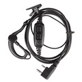 Baofeng UV 82 Walkie Talkie Headset Micphone Double PTT For Two Way Portable Radio