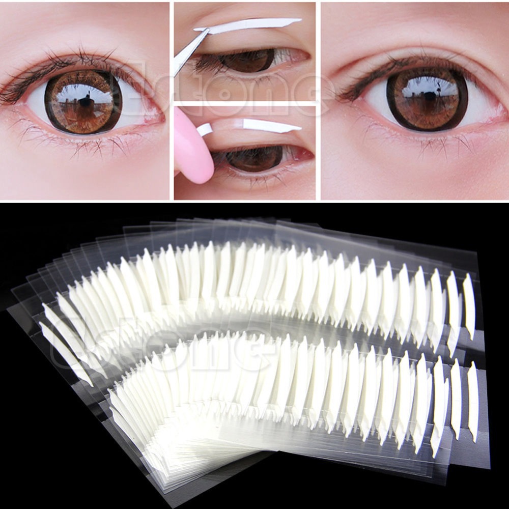 Free Shipping Hot Sale 240Pairs Girls Women Lady Invisible Double Eyelid Tape Trial Stiker
