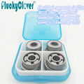 Super Speed 608 rs Inline Skate Bearings ABEC 11 Black Si3N4 Ceramic 5 Ball Bearings Hybrid