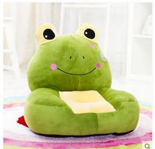 new creative plush frog children sofa toy lovely green cartoon frogs sofa toy gift about 54x45cm