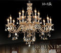 Free shipping K9 Modern Lustre Crystal Chandeliers 4 6 8 15 Arm Chandelier Hand Blown best
