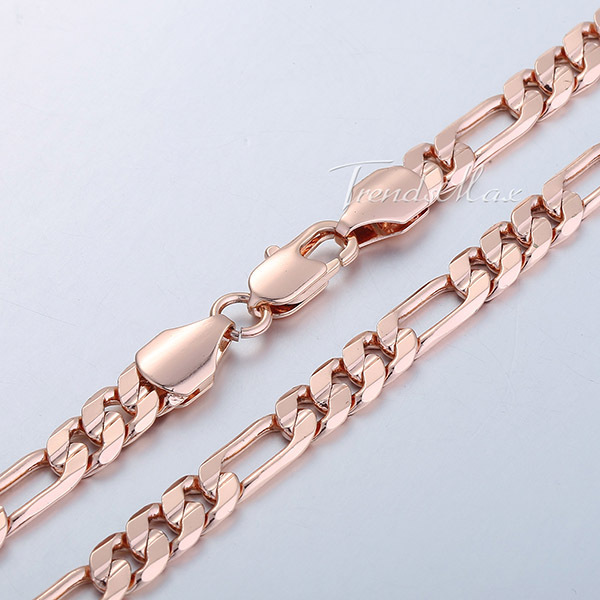 Buy 18 36inch Long 5/6/9mm Wide FIGARO NECKLACE CHAIN