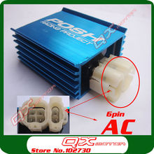 Scooter parts POSH 6 Pin AC Performance Racing CDI GY6 125cc-150cc Scooter Moped ATV Go Kart Motorcycle CDI Free shipping