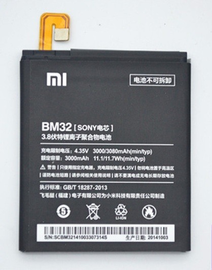 xiaomi mi4 battery In Stock 100% Original BM32 308...
