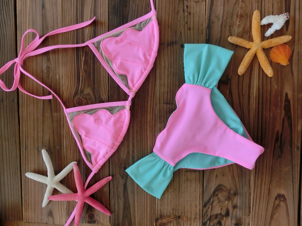 2016 Sexy Sweet Cameo Shell Bikini patchwork mesh Shell Swimsuit Beach Swimwear Low Waist Strappy Bra Swimsuit 1509 2016 Sexy Sweet Cameo Shell Bikini patchwork mesh Shell Swimsuit Beach Swimwear Low Waist Strappy Bra Swimsuit 1509