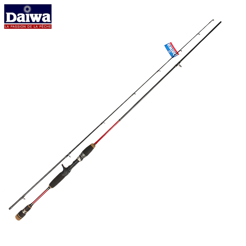 Red Daiwa Fishing Rod 2.4M Power M Baitcasting Rod Spinning Lure Rod Free Shipping By EMS Goture Selling