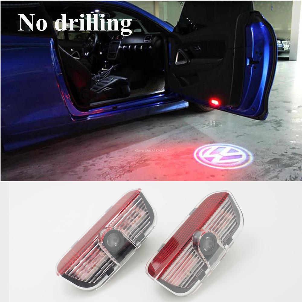 LED Car VW door courtesy laser projector Logo Ghost Shadow Light For