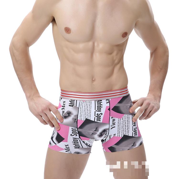 Chen G 365 Waist Comfortable Pants Male U Convex Pants Factory Wholesale Loose Boxer Shorts For