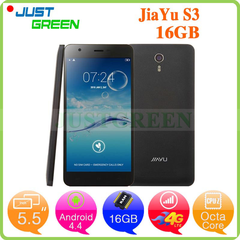 5 5 1920 1080P Jiayu S3 Android 4 4 Smartphone MT6752 Octa Core 1 7GHz 2GB
