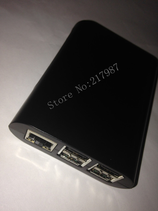 Raspberry Pi Model B+ B Plus Black Case Cover Shell Enclosure Box ABS box (PI not included)