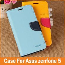 New PU Leather Flip Cover for Asus Zenfone 5 Case 5 0 Inch Zenfone5 Case Capa