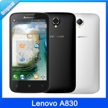 Original Lenovo A830 5 inch IPS Screen Android OS 4.2 Smart Phone MT6589 1.2GHz Quad Core WCDMA 3G Cell Phone Drop Shipping
