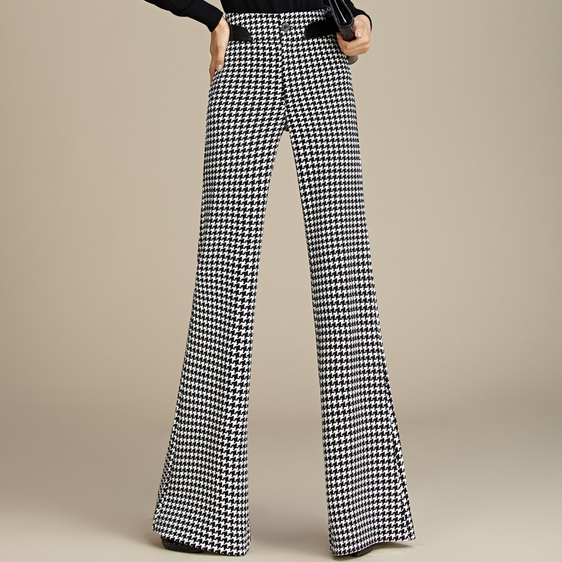 houndstooth pants womens