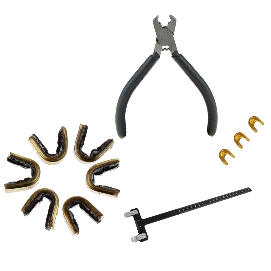 9pcs Copper Nocking Points Bow Plier Tool Arrow Rest Archery Accessories 