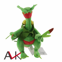25cm Pokemon Mega XY Sceptile Plush Doll For Children Retail soft stuffed Toys kids Birthday Christmas Gift
