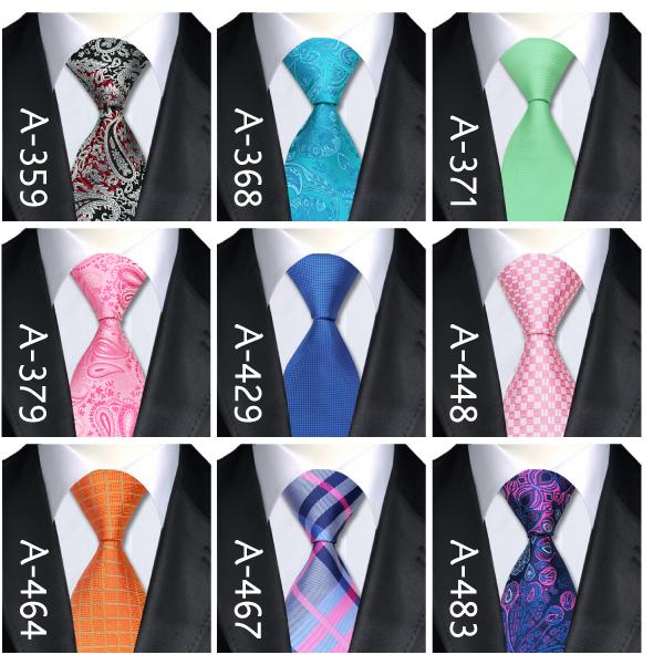 2015 New Fashion Tie 40 Style 100 Silk Jacquard Necktie Business Wedding Party Ties For Men