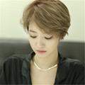 2016 Hot popular Korean models with high quality fashion jewelry temperament short necklace clavicle chain necklace