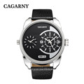 2016 CAGARNY men s sports watch Dual movement man clock fashion casual quartz watch relogio masculino