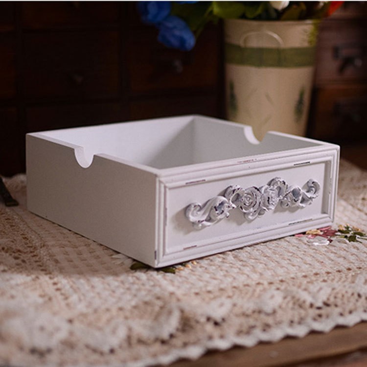 Zakka grocery Box White Wooden European desktop clutter sorting box Jewelry Wooden Box Free Armario Herramientas Ikea ~ Zakka grocery Box White Wooden European desktop clutter sorting box Jewelry Wooden Box Free