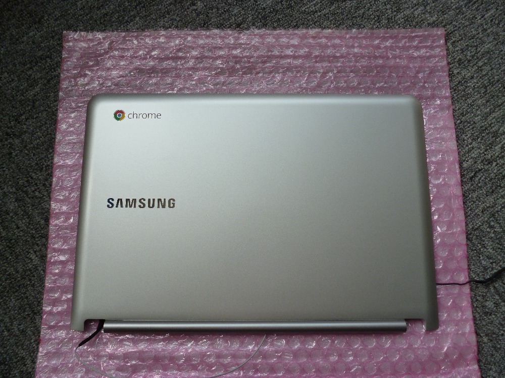 For SAMSUNG np xe303c12 chrome book LCD TOP LID BACK COVER BA75 04169A C BA75 04186A
