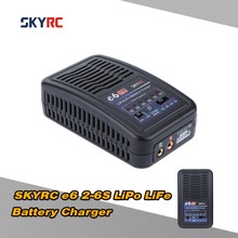 Original SKYRC E6 50W 2-6S LiPo LiFe Battery Balance Charger for RC Helicopter Quadcopter Battery