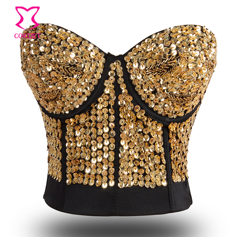 B-Cup-Gold-Sequins-Studded-Belly-Dance-Bra-Top-Cotton-Women-Bras ...